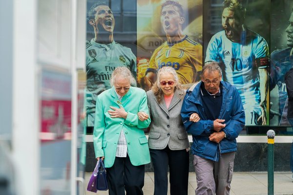 How can technology address the challenges of aging populations?